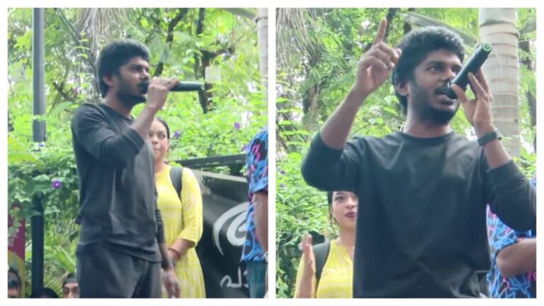 ഗതാഗത തടസ്സം സൃഷ്ടിച്ച് പരിപാടി നടത്തി: റാപ്പർ വേടന്റെ മാനേജർക്കും 90 പേർക്കുമെതിരെ കേസ്
