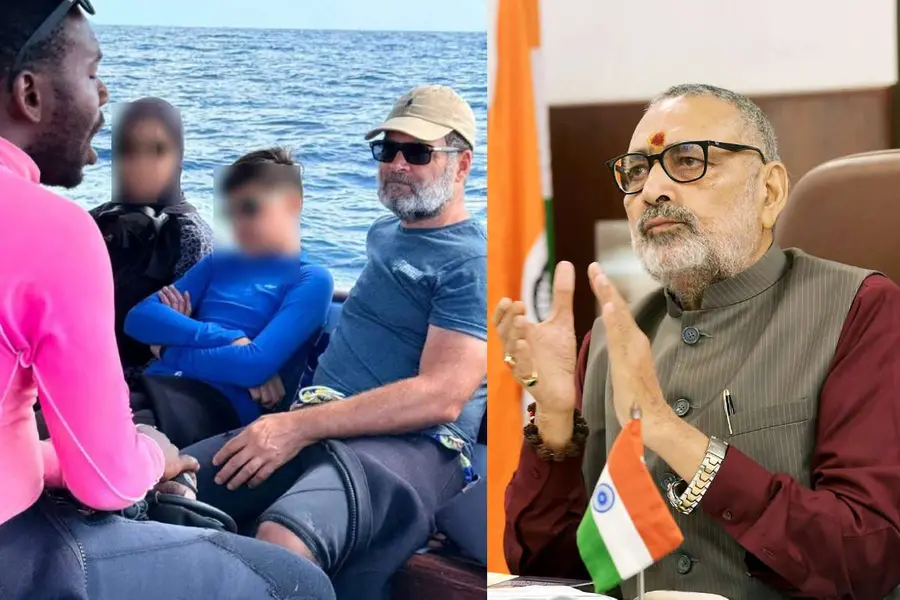 രാഹുലിനൊപ്പമുള്ള സ്ത്രീയും കുട്ടിയും ആരാണ്? മറുപടിയുമായി കോൺഗ്രസ്; ഗിരിരാജ് സിങ്ങിന് രൂക്ഷവിമർശനം