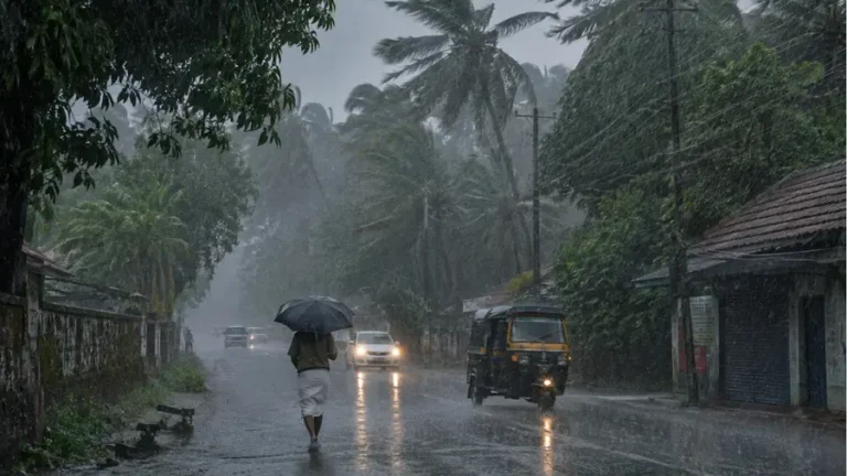 സംസ്ഥാനത്ത് കനത്ത മഴ മുന്നറിയിപ്പ്: 7 ജില്ലകളിൽ റെഡ് അലർട്ട്; തീരദേശത്ത് ഉയർന്ന തിരമാലയ്ക്ക് സാധ്യത