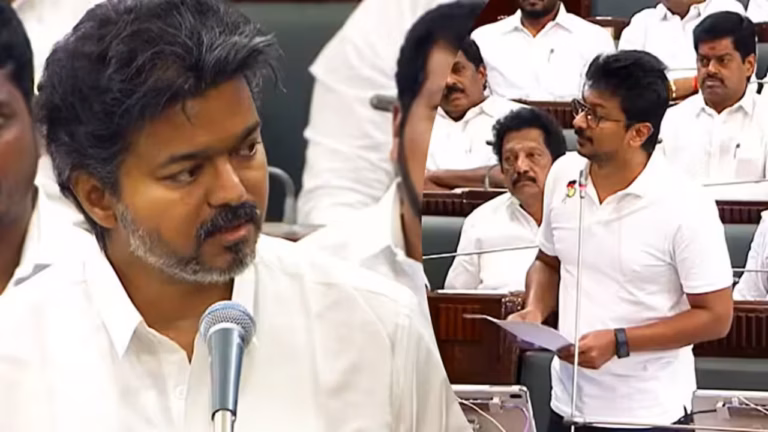 കാവേരി തർക്കം: തമിഴ്‌നാട് നിയമസഭയിൽ കനത്ത വാക്പോര്; സർവ്വകക്ഷി യോഗ ആവശ്യം തള്ളി മുഖ്യമന്ത്രി വിജയ്