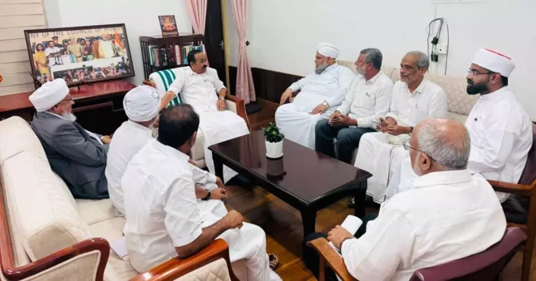 കാന്തപുരത്തിന്റെ പ്രസ്താവനയിലെ നിലപാടിൽ മാറ്റമില്ല; എ.പി വിഭാഗം നേതാക്കളുമായുള്ള കൂടിക്കാഴ്ചയിൽ മുഖ്യമന്ത്രി